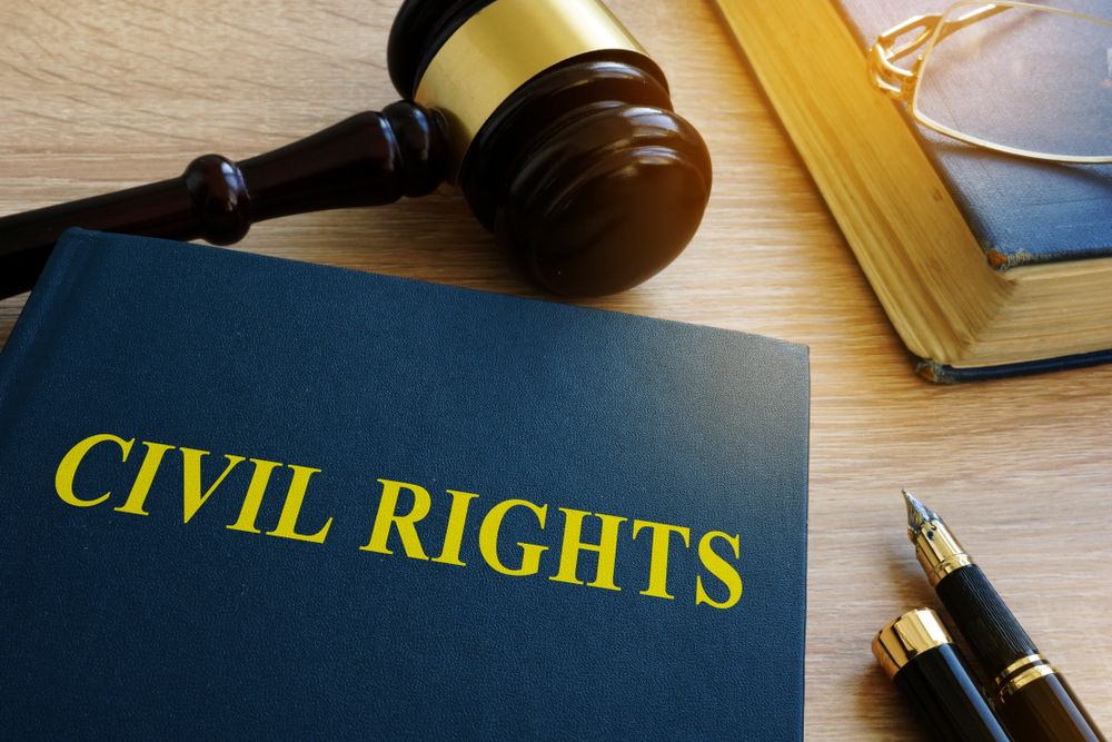 civil rights code in a court